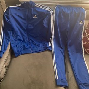 Adidas Tracksuit (Royal Blue)